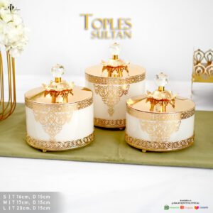 Toples Sultan White Gold