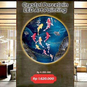 Cyrstal Porcelain Art Painting